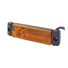 Φανάρι όγκου LED 24V πορτοκαλι με φις HELLA ORIGINAL 